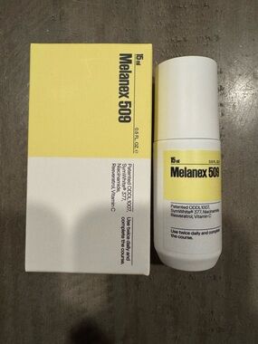 Melanex 509 Skin Treatment 15ml/.5 oz  Exp 3/28